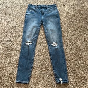 USED American Eagle jeans, size 00 short, The Dream Jean